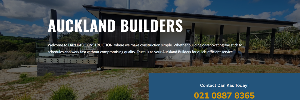 DAN KAS Construction banner